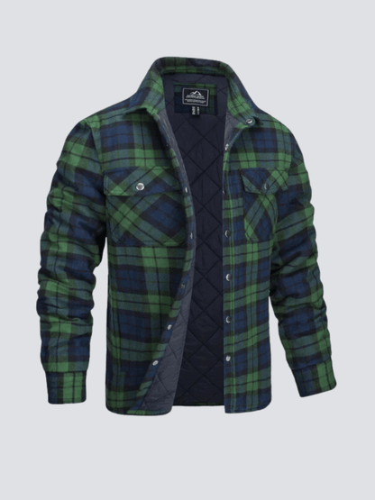 Eveloria Herren Flanelljacke Stilvoll