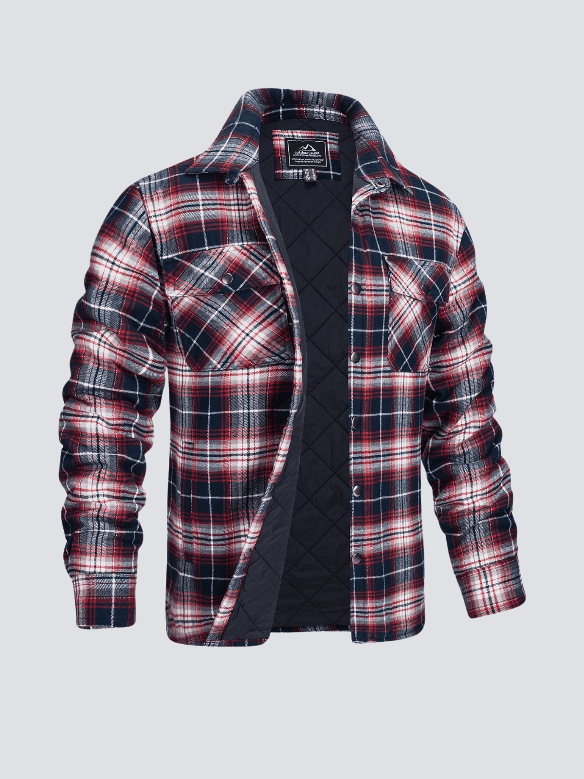 Eveloria Herren Flanelljacke Stilvoll