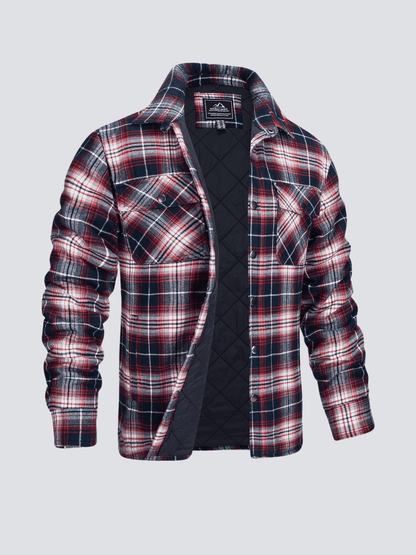 Eveloria Herren Flanelljacke Stilvoll