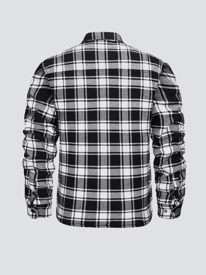 Eveloria Herren Flanelljacke Stilvoll
