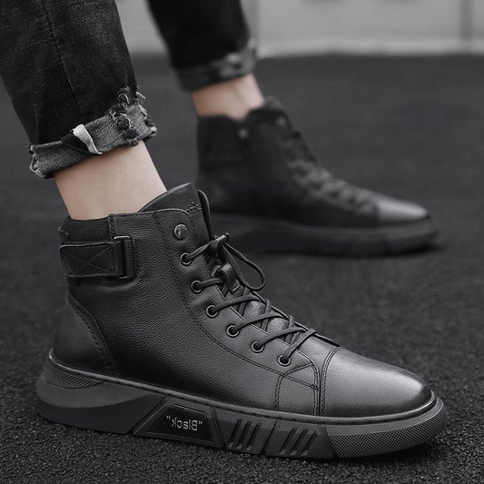 Eveloria Herren Stiefel Robust Schwarz - Eveloria