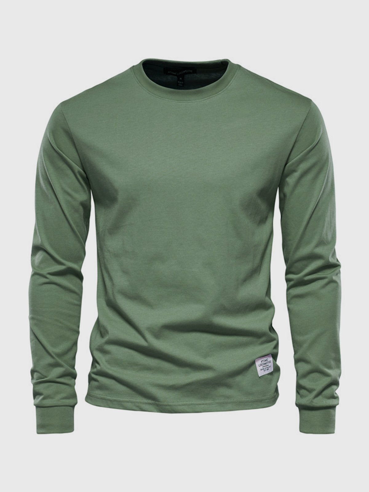 Russell Herren Sweatshirt Rundhals Baumwolle Klassisch