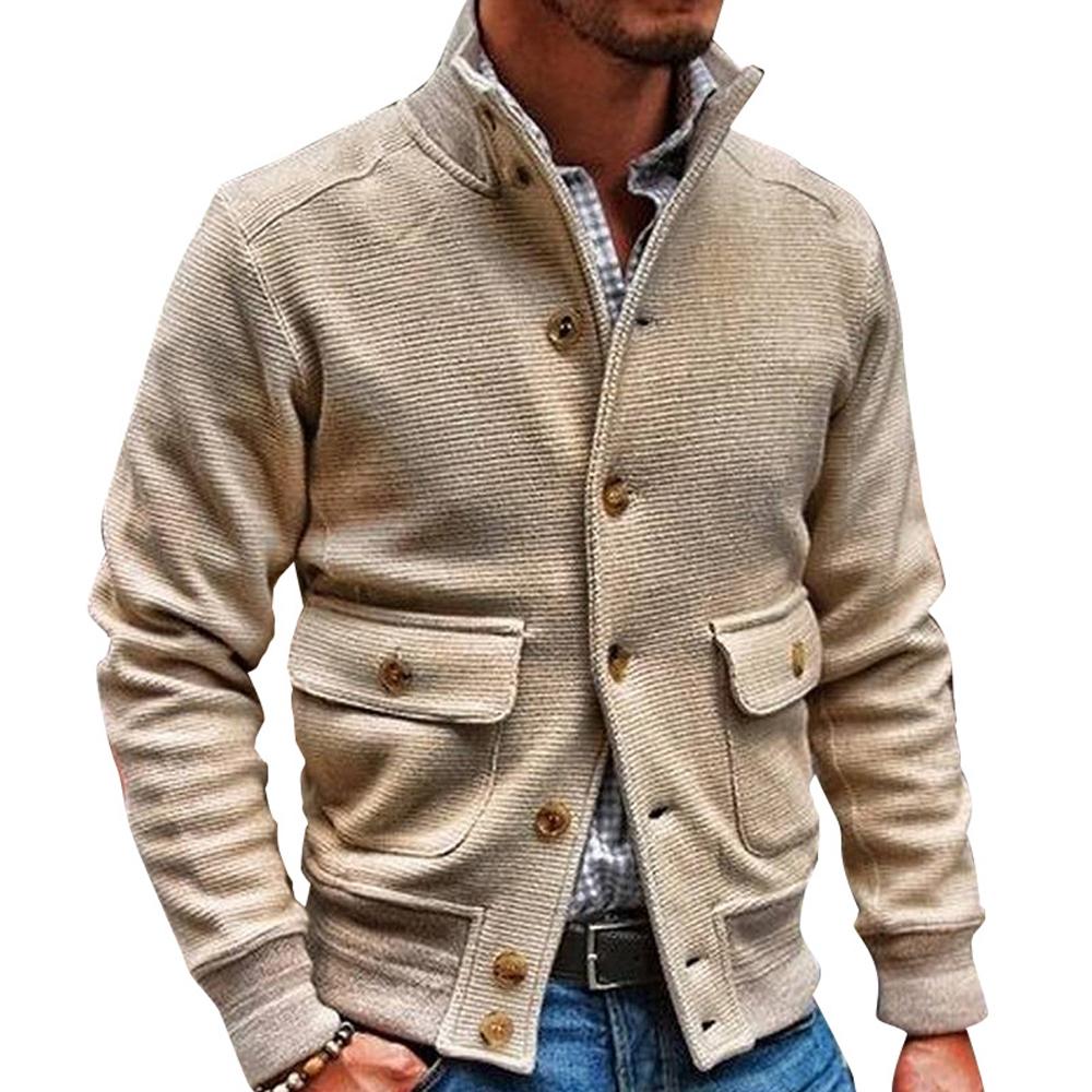 Herren Freizeitjacke Lässig Elegant Zeitlos