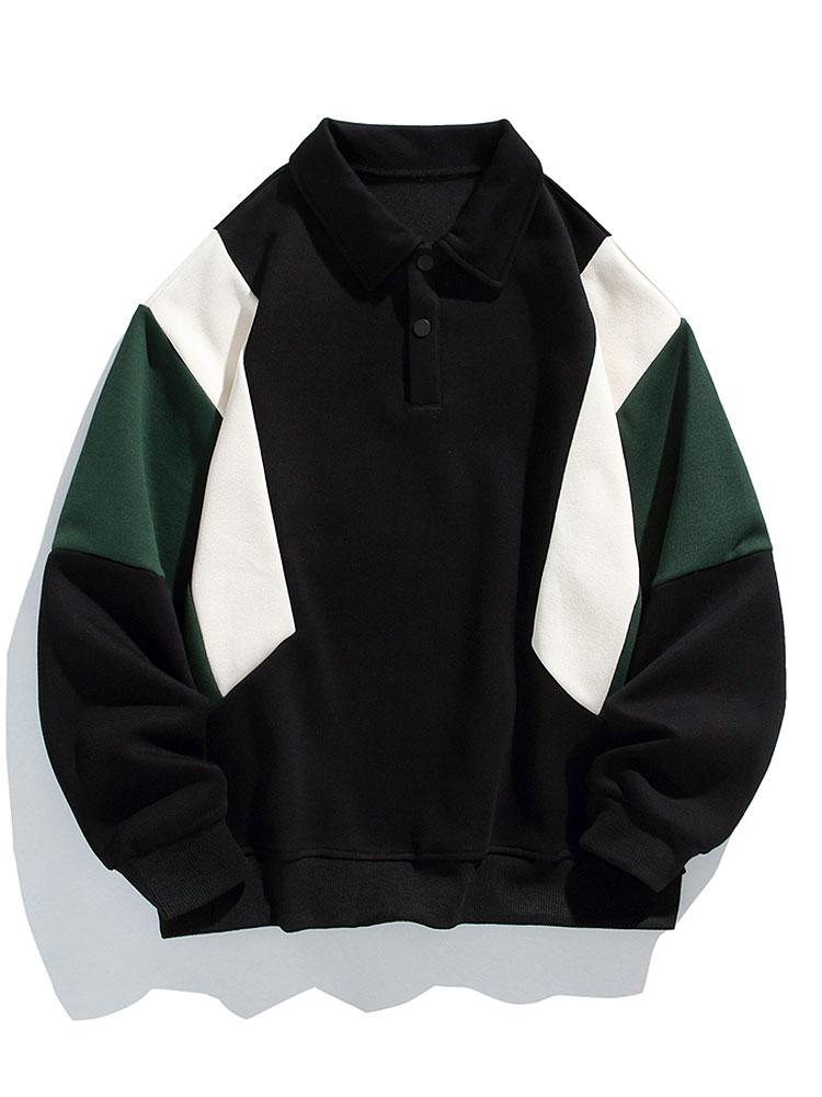 Eveloria Herren Polopullover Klassisch