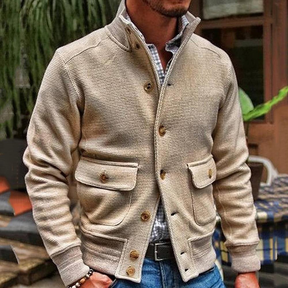 Herren Freizeitjacke Lässig Elegant Zeitlos - Eveloria