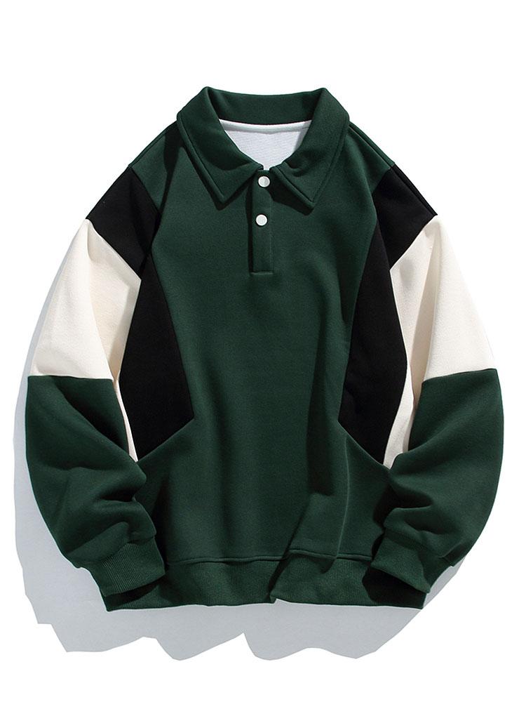 Eveloria Herren Polopullover Klassisch