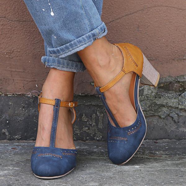 Eveloria Damen Orthopädische Hochhackenschuhe