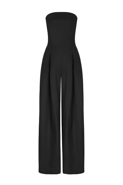 Eveloria Damen Off-Shoulder-Overall Elegant