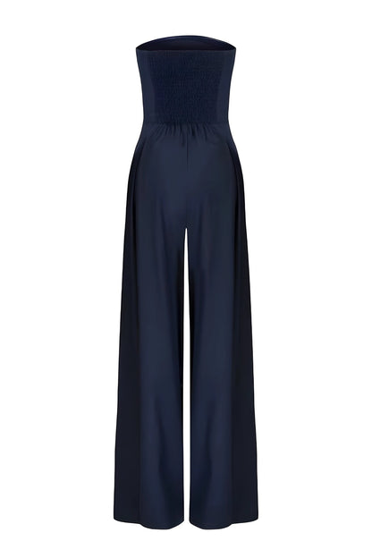 Eveloria Damen Off-Shoulder-Overall Elegant
