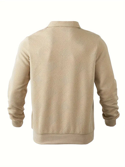 Eveloria Herren 1/4-Zip-Pullover Stilvoll - Eveloria