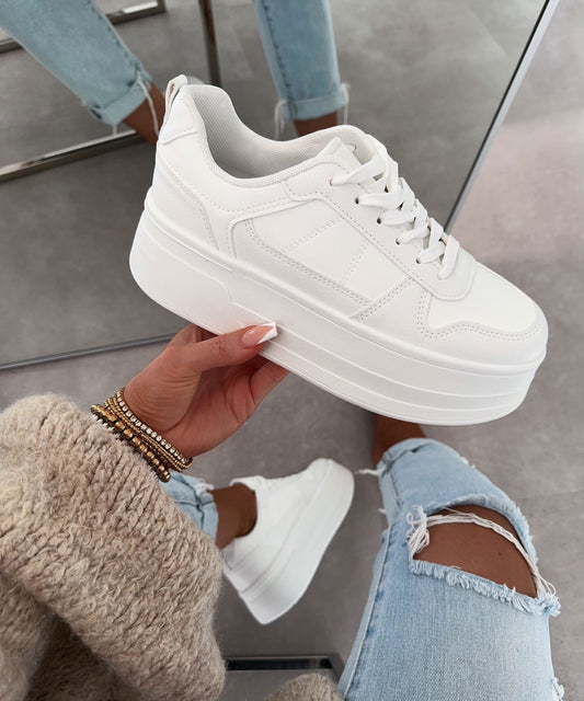 Damen Sneaker Georgia Weiß - Eveloria