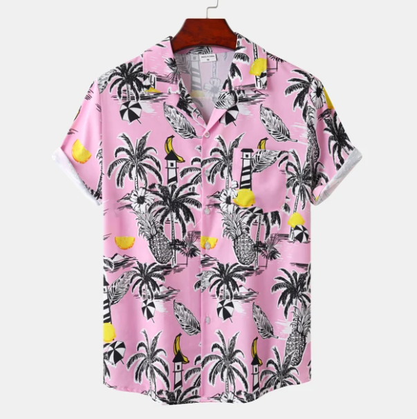 Eveloria Damen Hawaiianisches Hemd