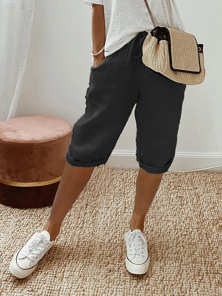 Damen Baumwoll Shorts - Eveloria