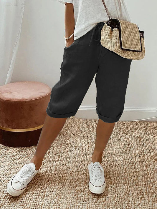 Damen Baumwoll Shorts - Eveloria