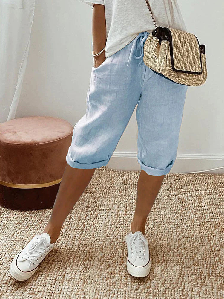 Damen Baumwoll Shorts