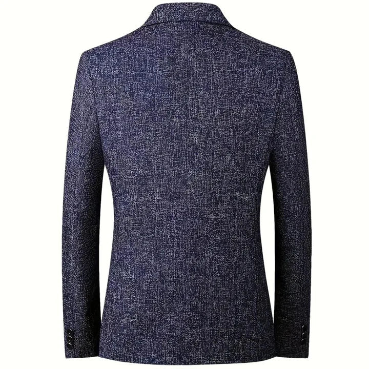 Eveloria Herren Blazer Stilvoll Schwarz - Eveloria