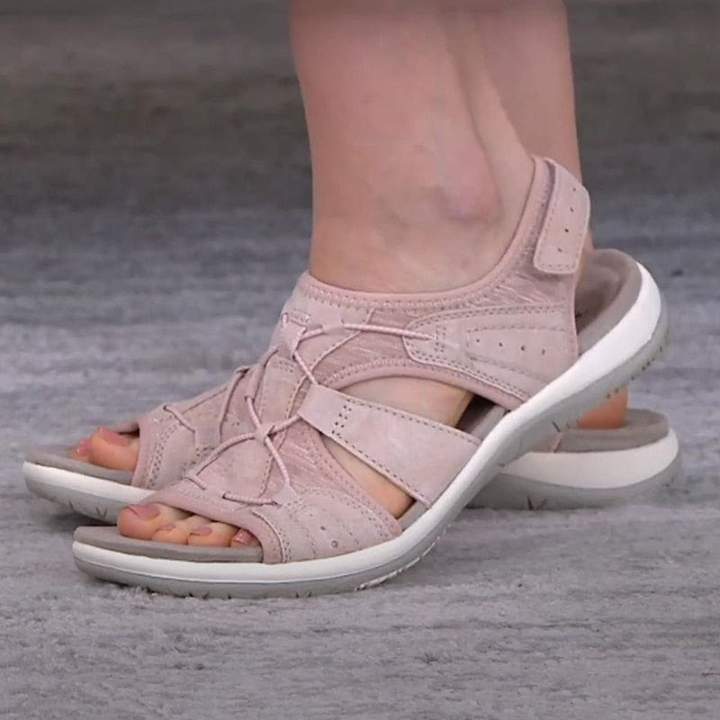 Damen Freizeitsandalen Riemen