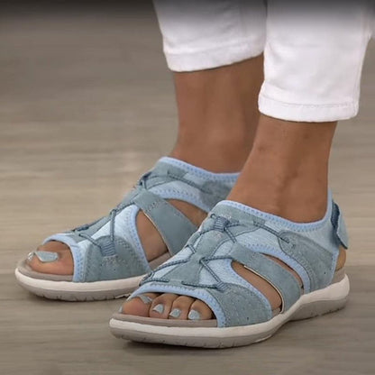 Damen Freizeitsandalen Riemen