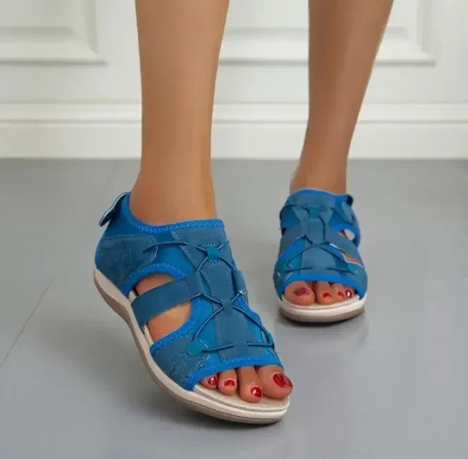 Damen Freizeitsandalen Riemen