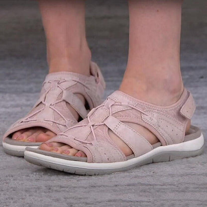 Damen Freizeitsandalen Riemen