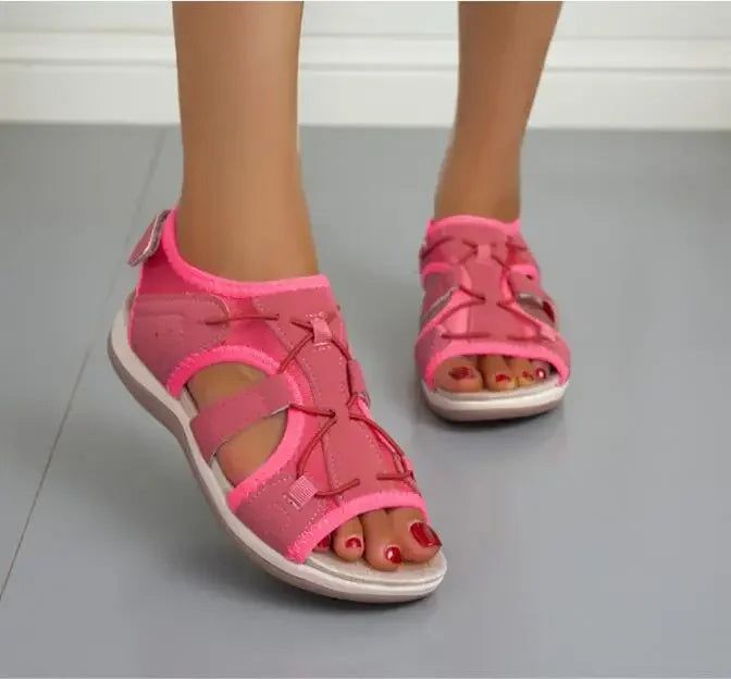 Damen Freizeitsandalen Riemen