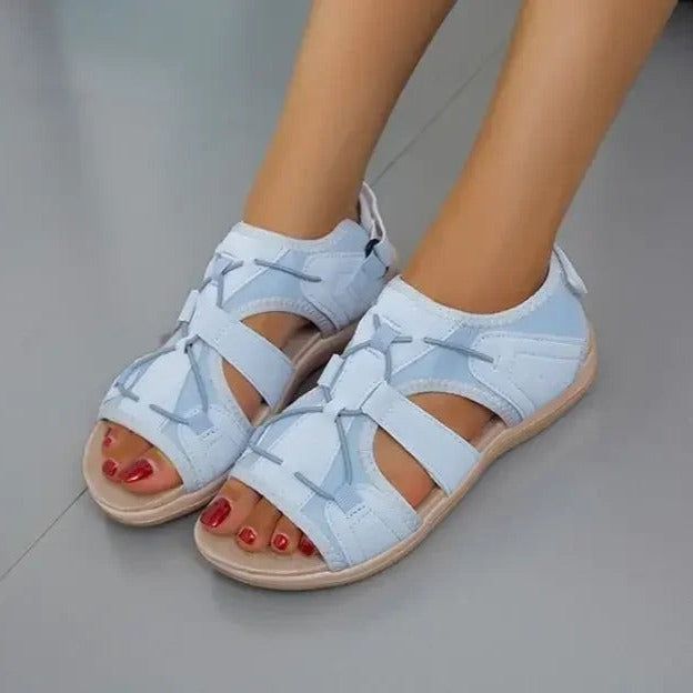 Damen Freizeitsandalen Riemen