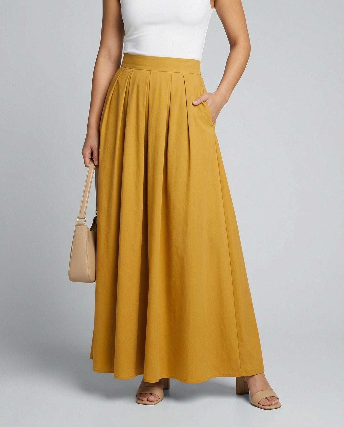 Eveloria Damen Faltrock Elegant