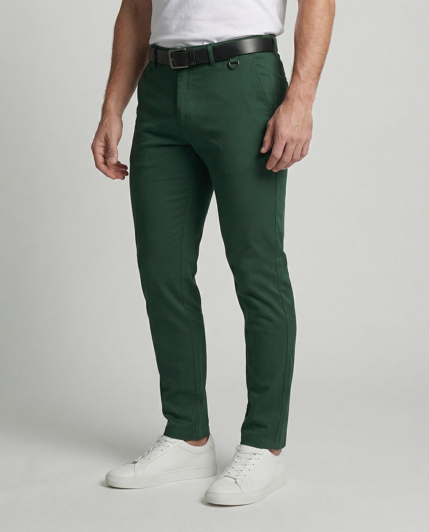 Herren Slimfit Chinohose Bequem