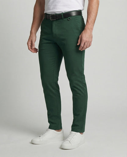 Herren Slimfit Chinohose Bequem