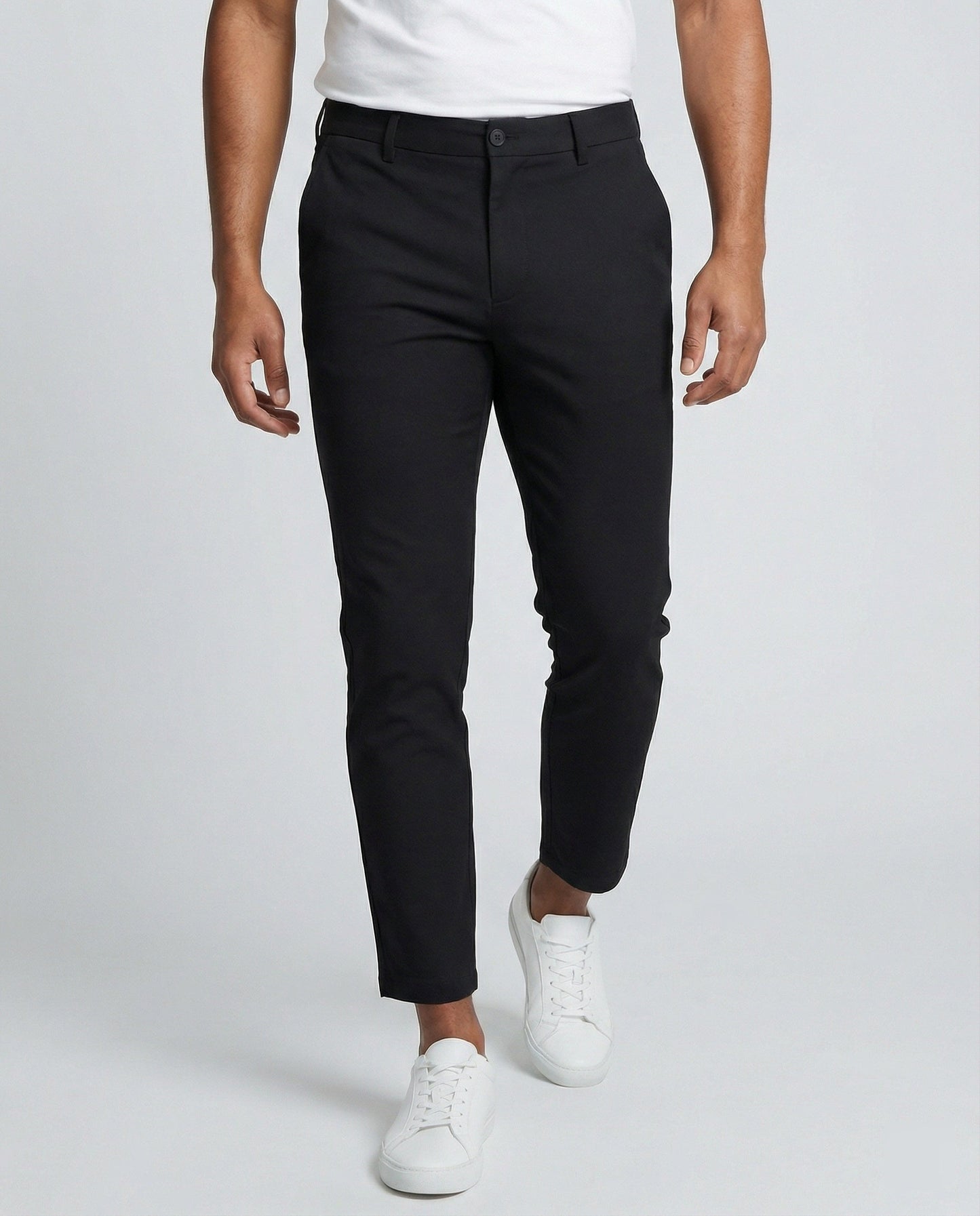 Herren Slimfit Anzughose Mit Taschen