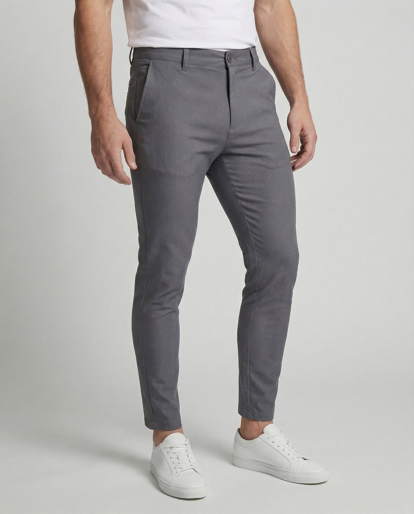 Herren Slimfit Jeans Stretchbaumwolle Schwarz - Eveloria