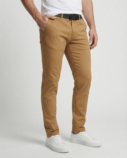 Herren Slim-Fit-Chinohose Modern