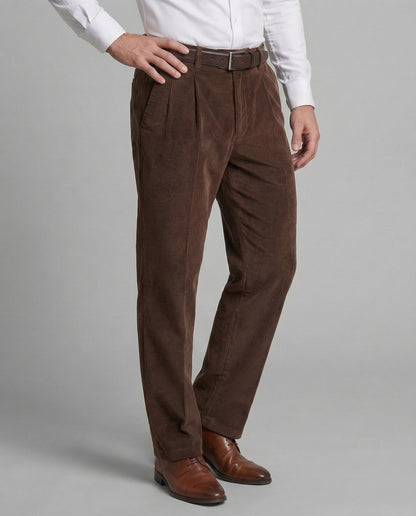 Herren Feincordhose Gürtelschlaufen
