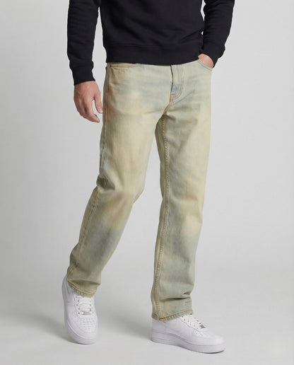 Herren Straight Jeans Klassischer Schnitt