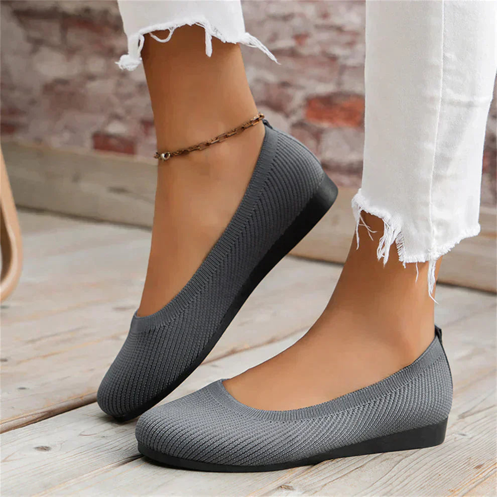 Damen Bequeme Ballerinas Frühling