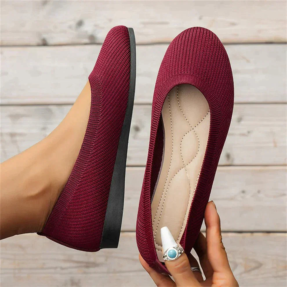 Damen Bequeme Ballerinas Frühling