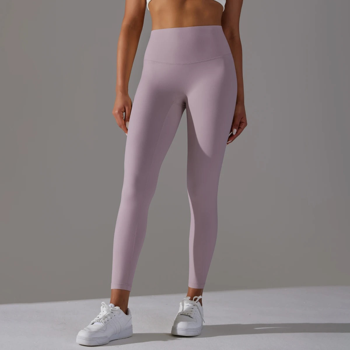 Damen Sportleggings Hohe Taille