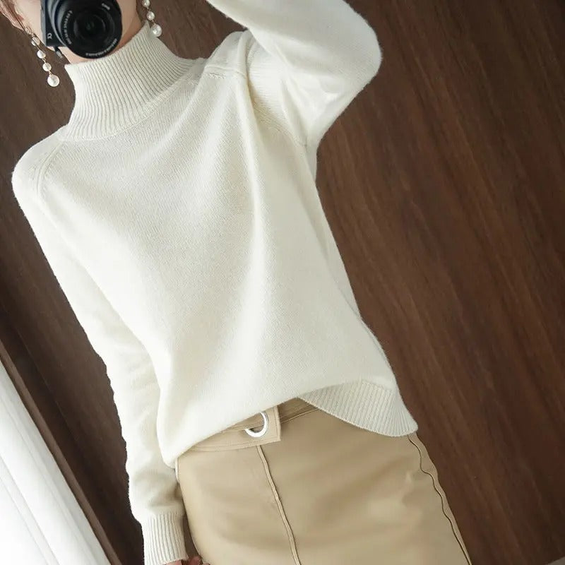 Eveloria Damen Strickpullover Kuschelig