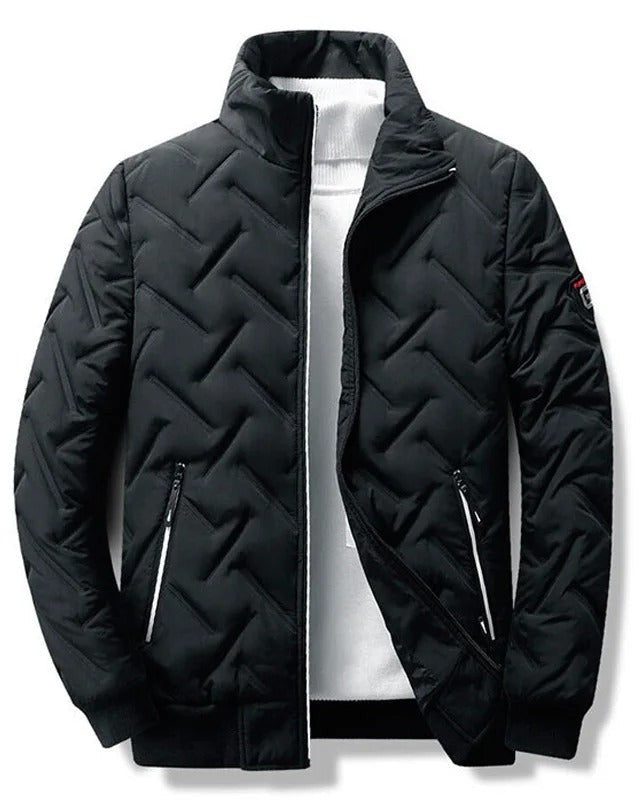 Herren Winterjacke Wattierte Isolierte