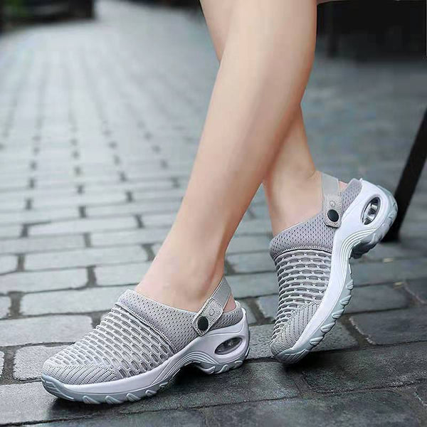 Eveloria Damen Orthopädische Slip-On Schuhe Luftpolster