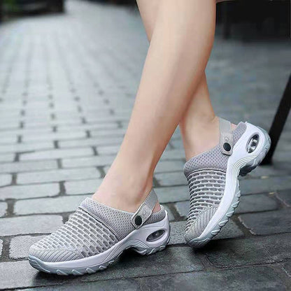 Eveloria Damen Orthopädische Slip-On Schuhe Luftpolster