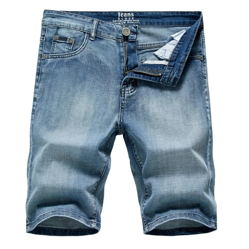 Herren Klassische Shorts mit Taschen Beige