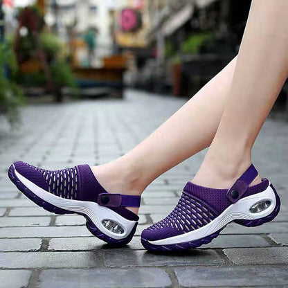 Eveloria Damen Orthopädische Slip-On Schuhe Luftpolster