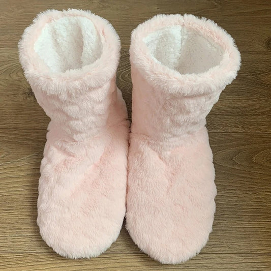 Eveloria Damen Memory Foam Hausschuhe Fell Thermofunktion - Eveloria