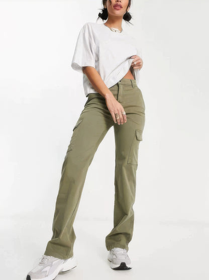 Eveloria Damen Cargo Jeans