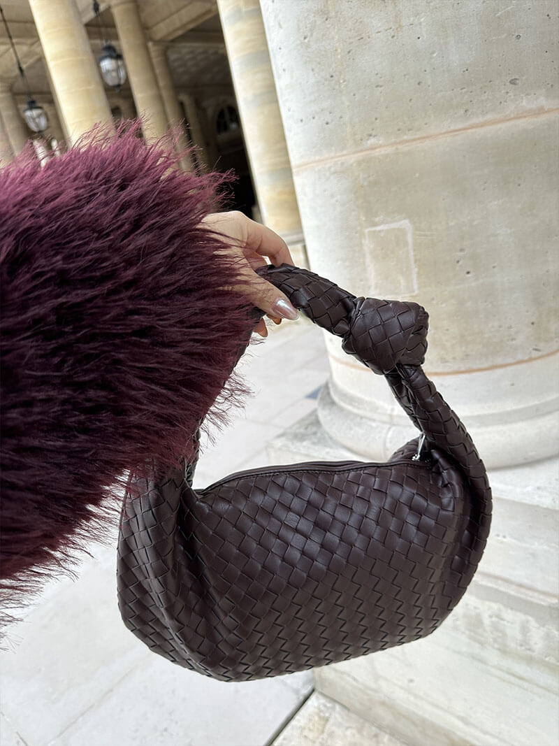 Geflochtene Handtasche Mittelgröße