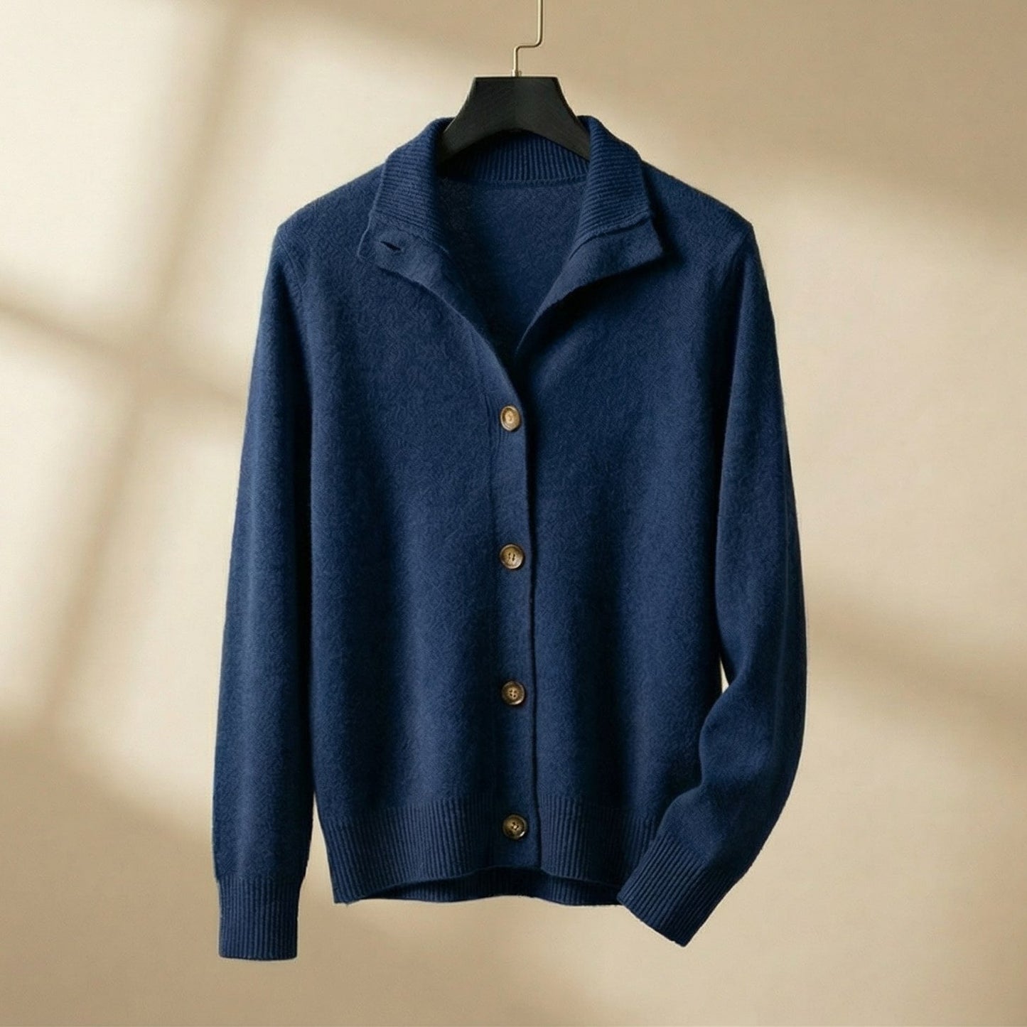 Herren Strickjacke mit Kragen und Knöpfen Jakob