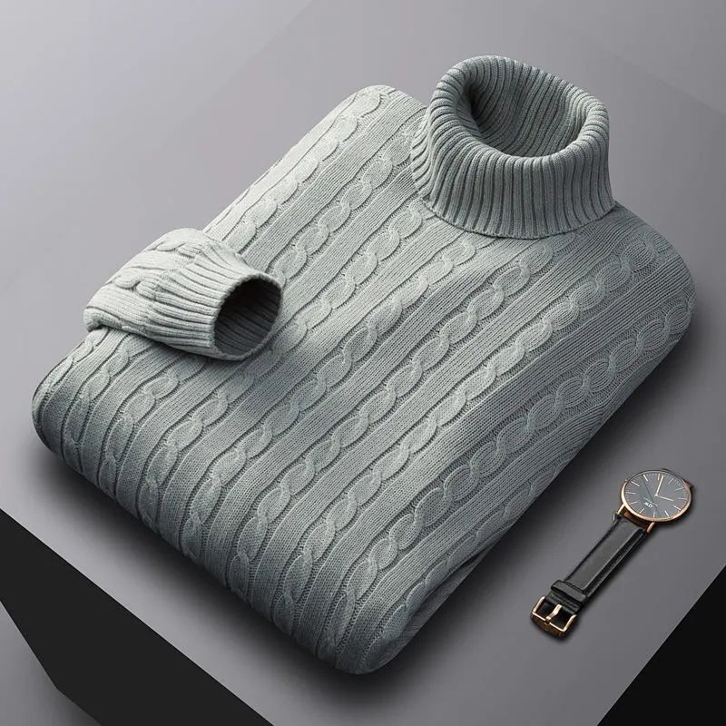 Herren Strickjacke Kragen Knopfleiste