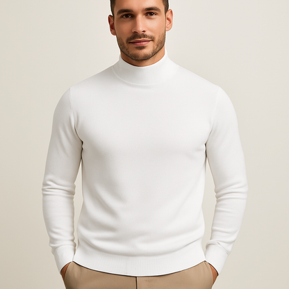 Herren Pullover Stehkragen - Eveloria
