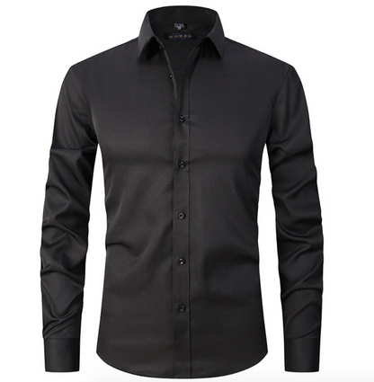 Herren Slim Fit Hemd aus Baumwolle Weiß